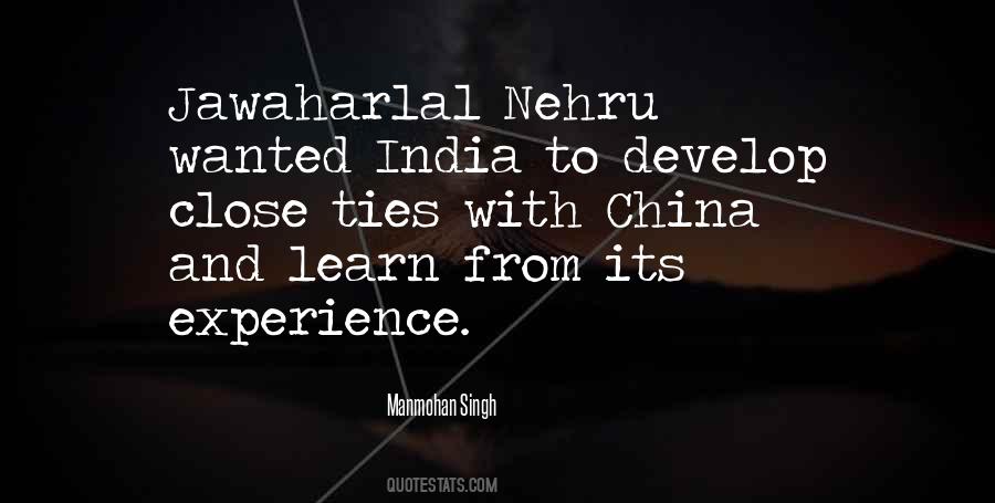Quotes About Nehru #1742879
