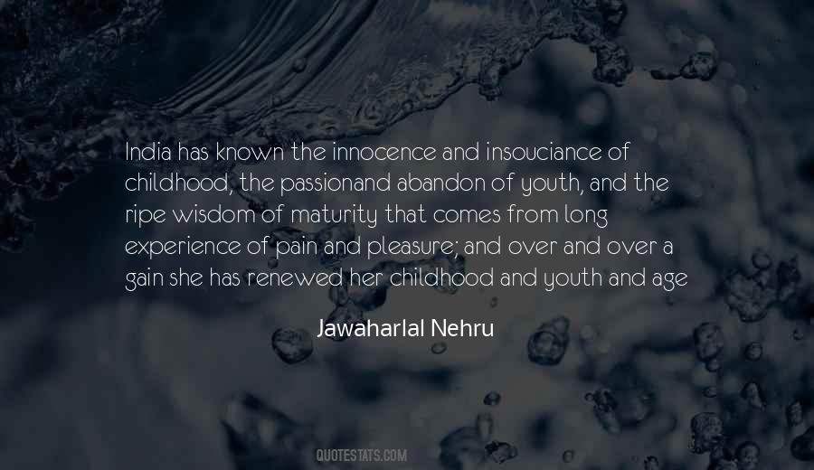 Quotes About Nehru #780199