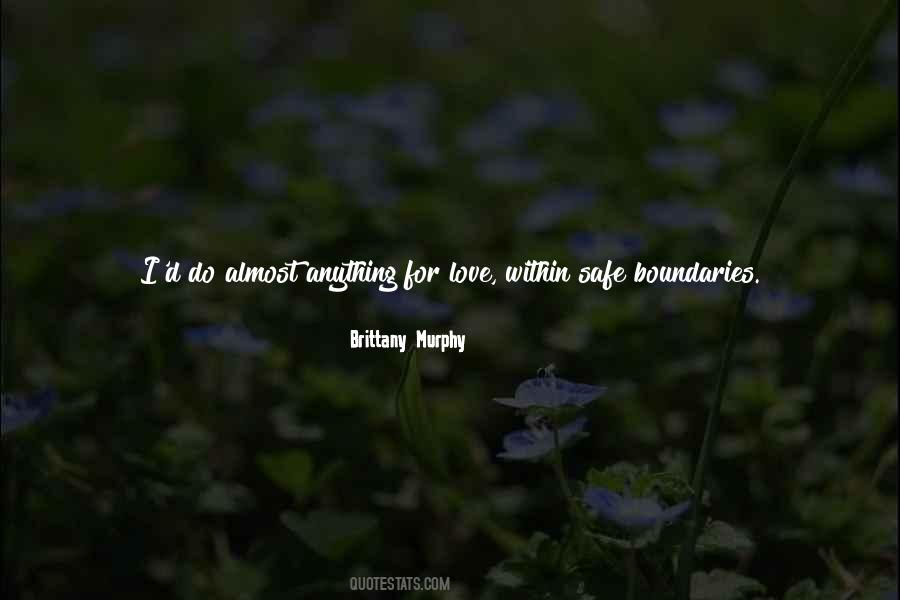 Love Boundaries Quotes #1372685