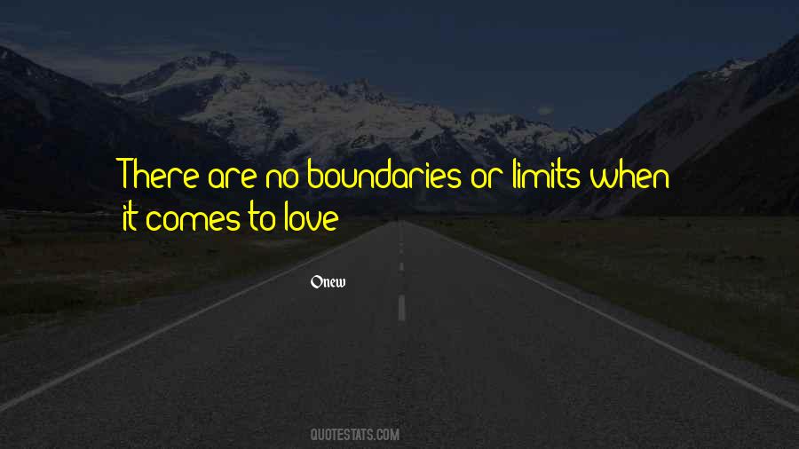 Love Boundaries Quotes #1447172