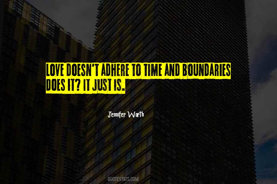 Love Boundaries Quotes #234648