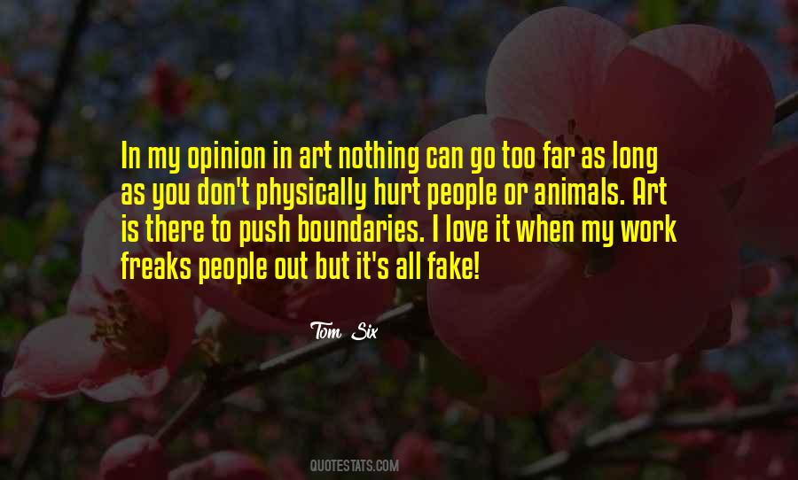 Love Boundaries Quotes #25922