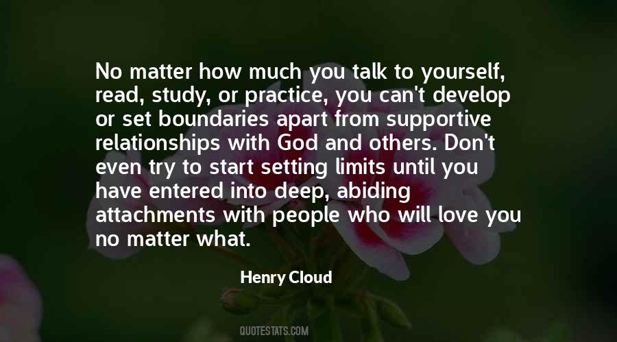 Love Boundaries Quotes #409457