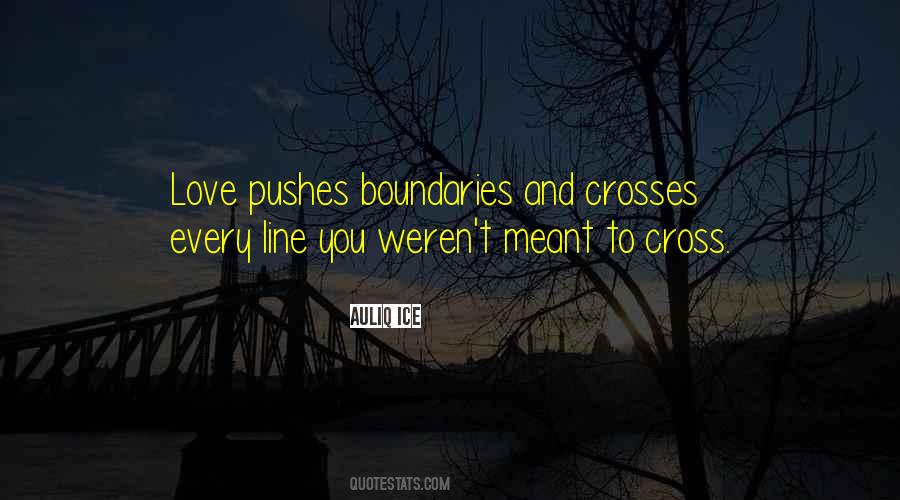 Love Boundaries Quotes #734432