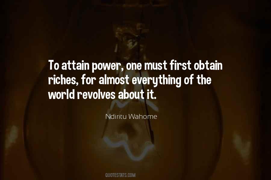 Power One Quotes #976838