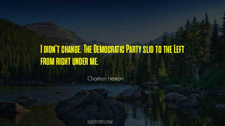 Quotes About I Didn't Change #589169