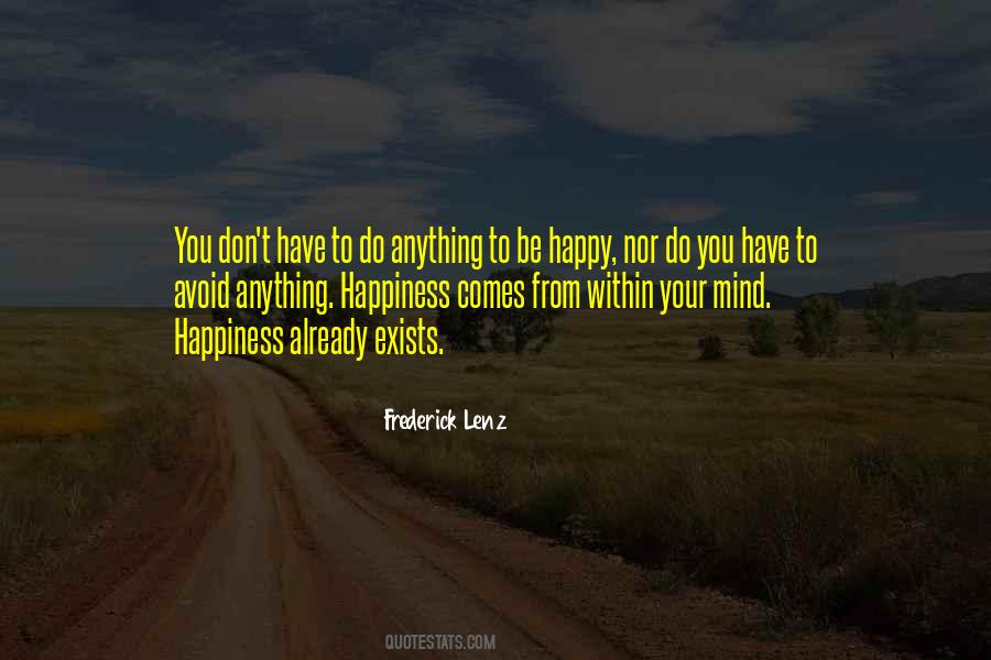 Buddhism Happiness Quotes #719907