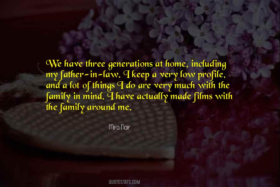 Quotes About Generations Of Family #1083592
