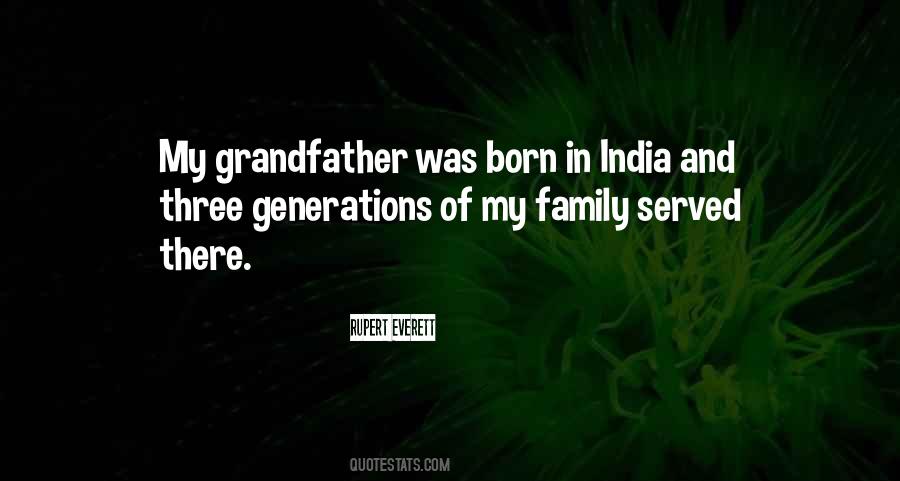 Quotes About Generations Of Family #1861055