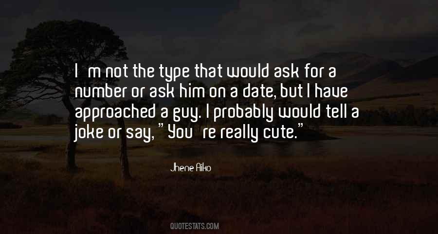 Cute Guy Quotes #639429