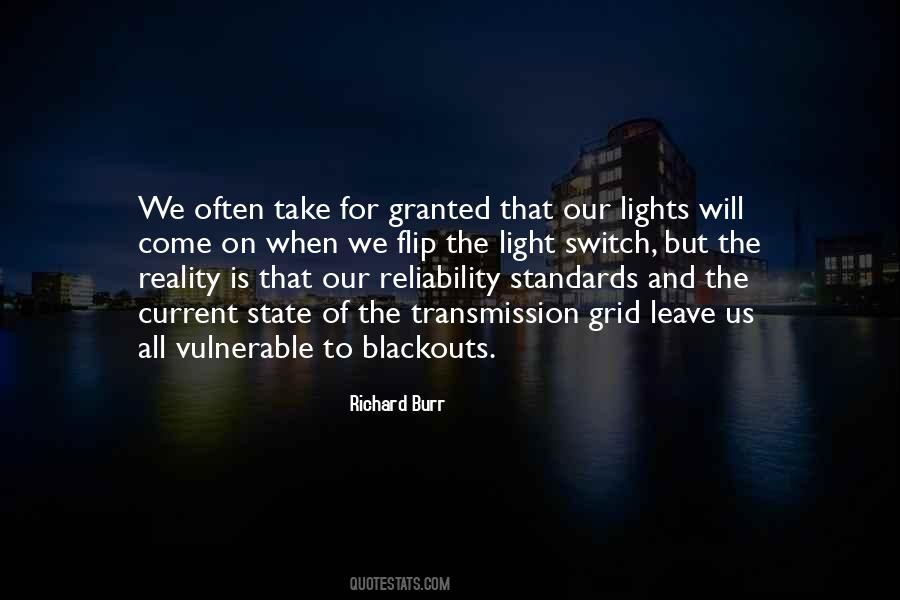 Quotes About Blackouts #1146892