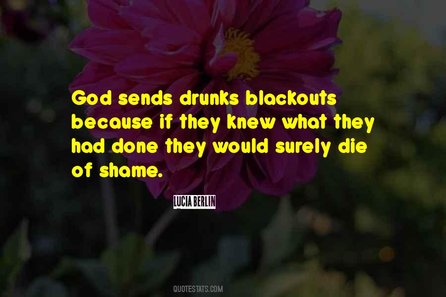 Quotes About Blackouts #1361271