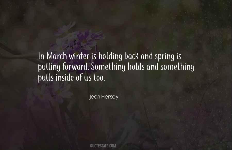 Quotes About Spring Forward #568701