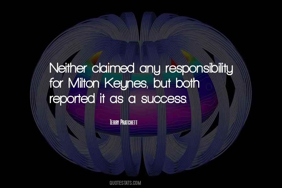 Responsibility Humor Quotes #102337