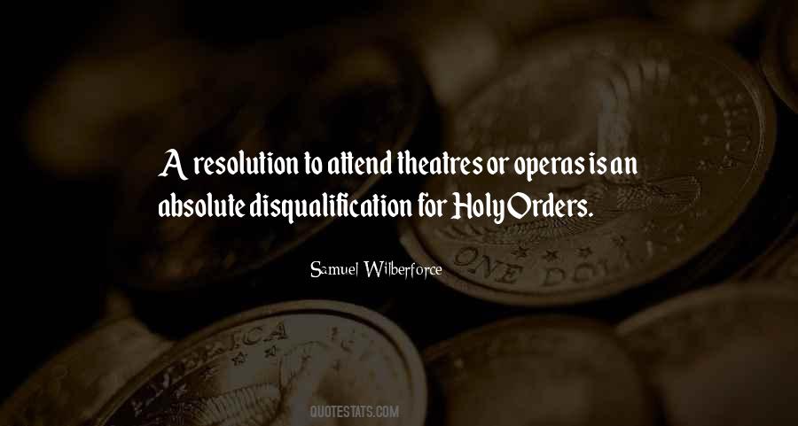 Quotes About Holy Orders #824360