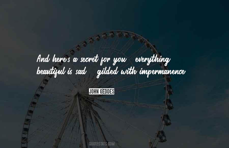 Beauty Secret Quotes #119199