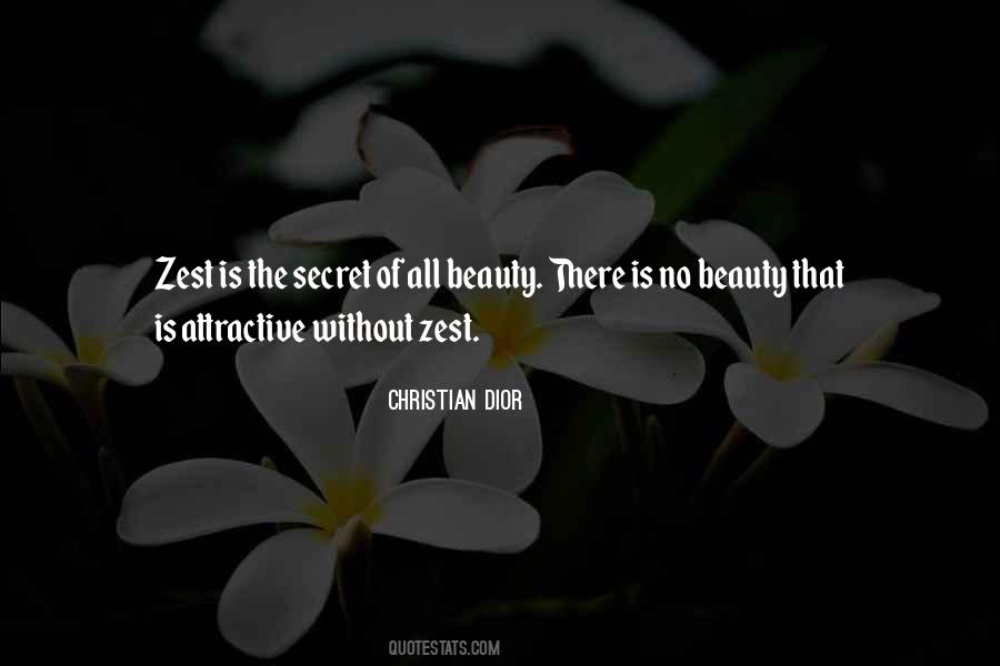 Beauty Secret Quotes #1272065