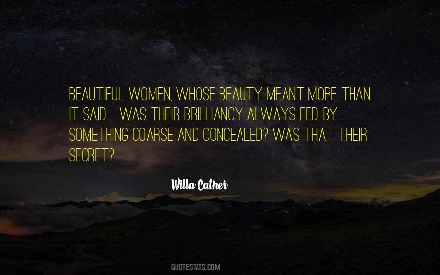 Beauty Secret Quotes #1581696