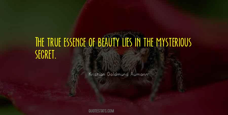 Beauty Secret Quotes #473444