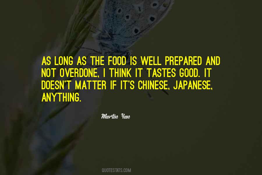 Quotes About Japanese Food #36166