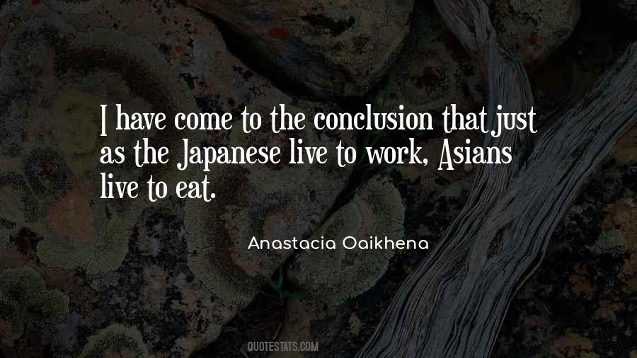 Quotes About Japanese Food #924183