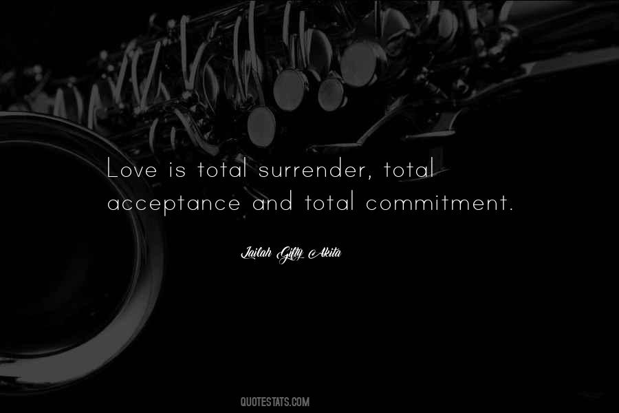 Acceptance Self Love Quotes #1356024