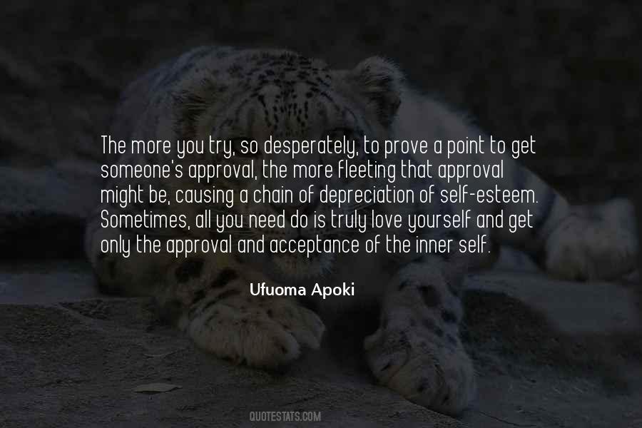 Acceptance Self Love Quotes #799430