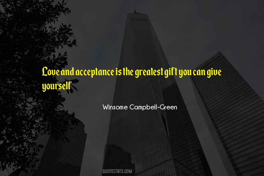 Acceptance Self Love Quotes #806711