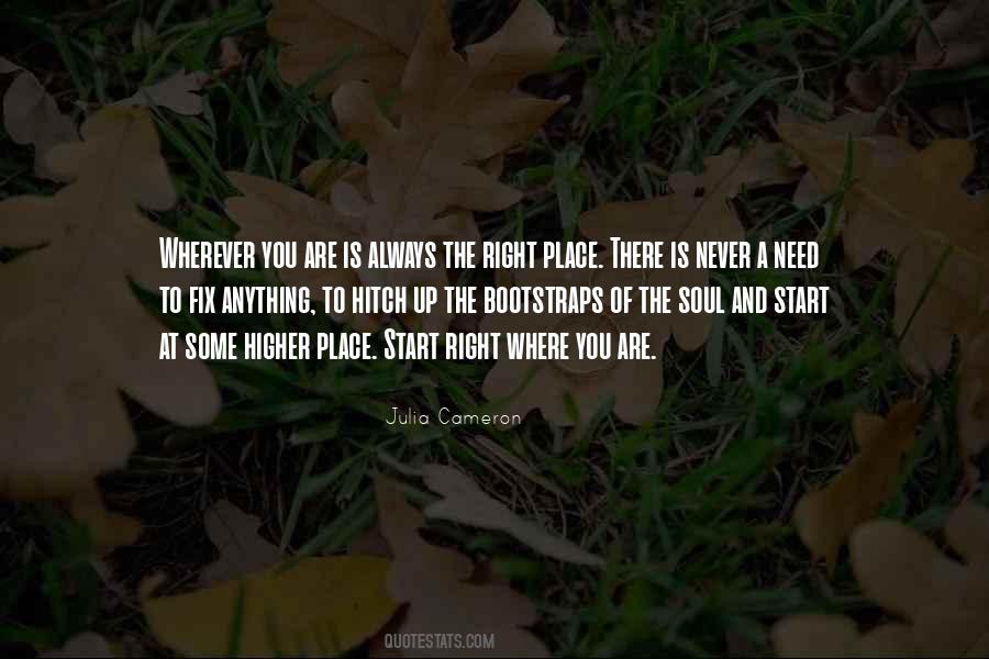 Soul Of Place Quotes #608650