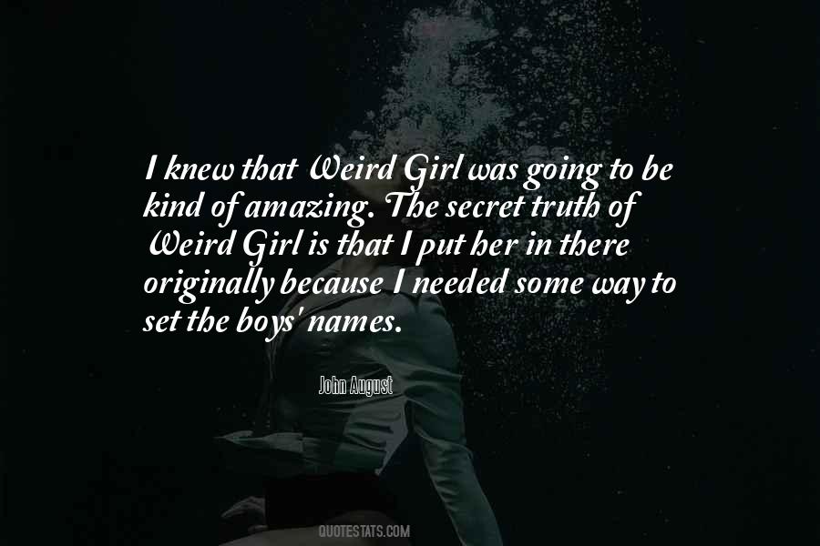 Quotes About Amazing Girl #1436555