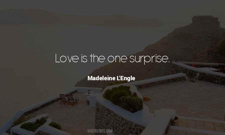 Quotes About Surprise Love #244051