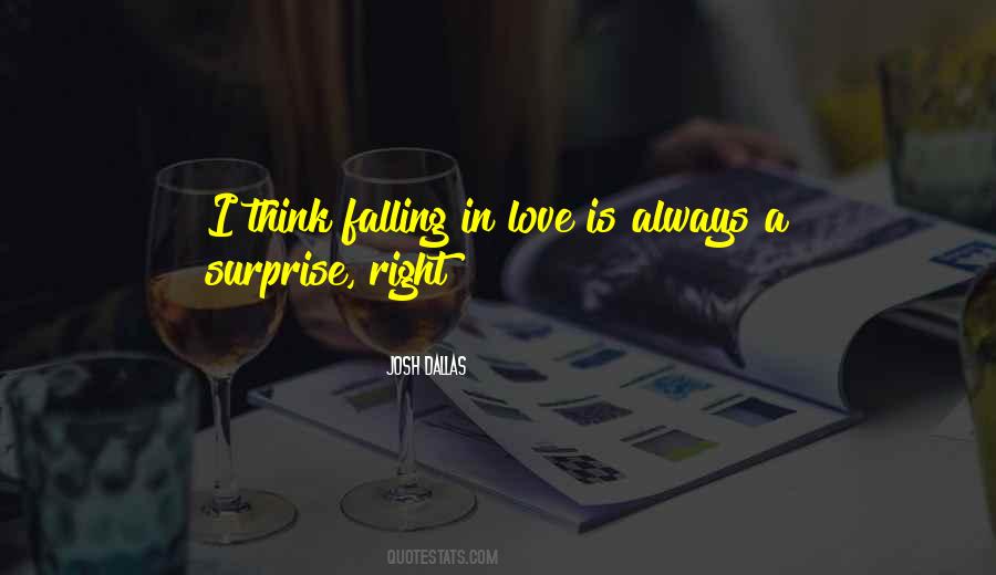 Quotes About Surprise Love #821200