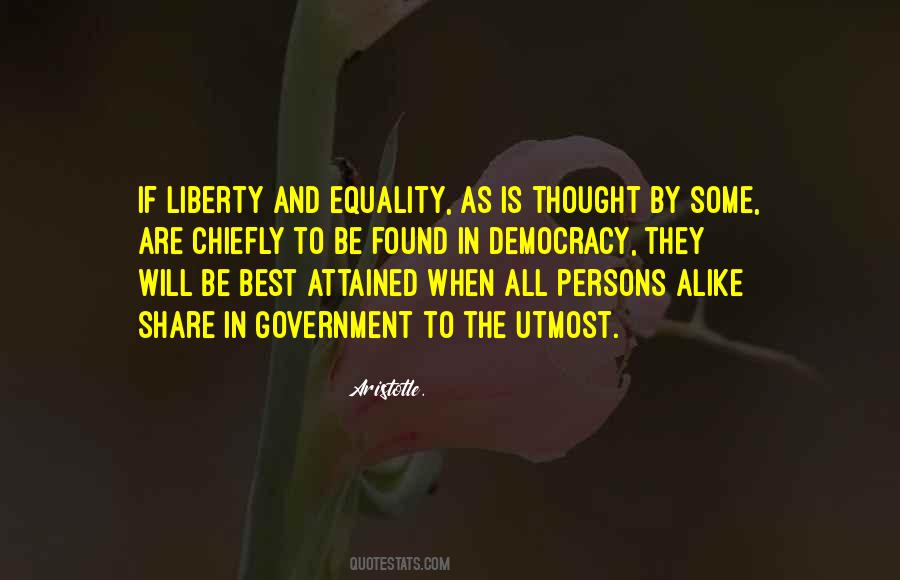 Quotes About Liberty And Equality #971077