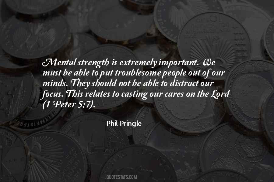 Strength Of The Mind Quotes #578698