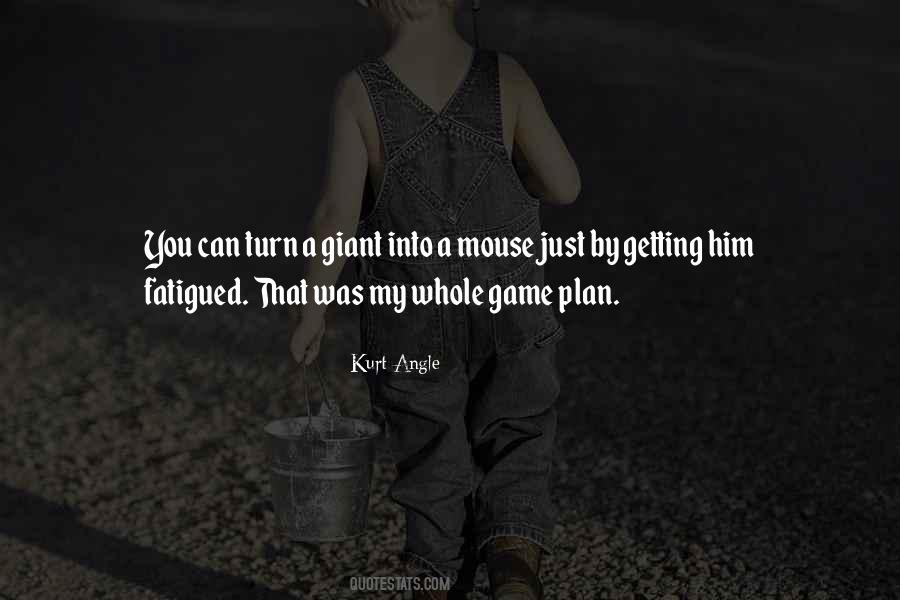 Quotes About A Game Plan #325021