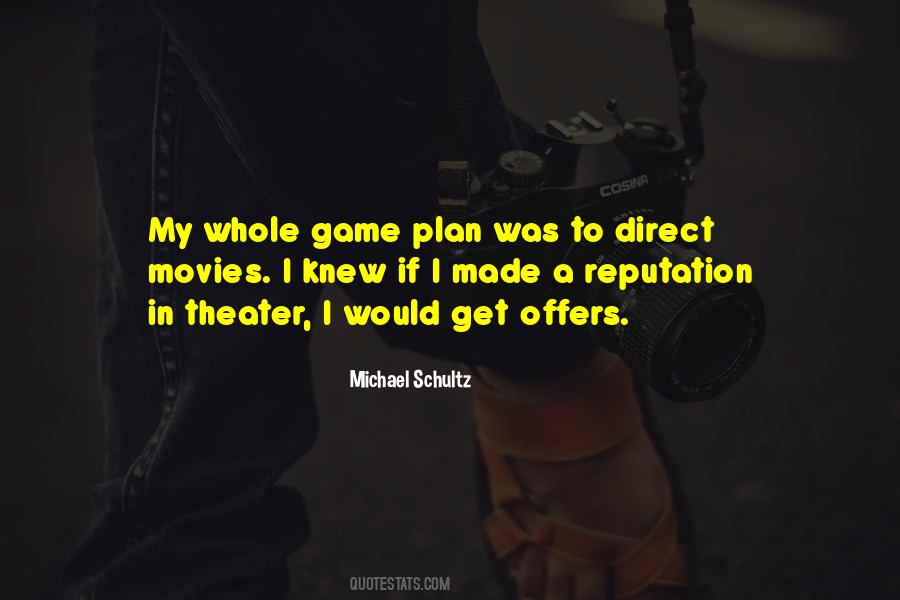 Quotes About A Game Plan #967654