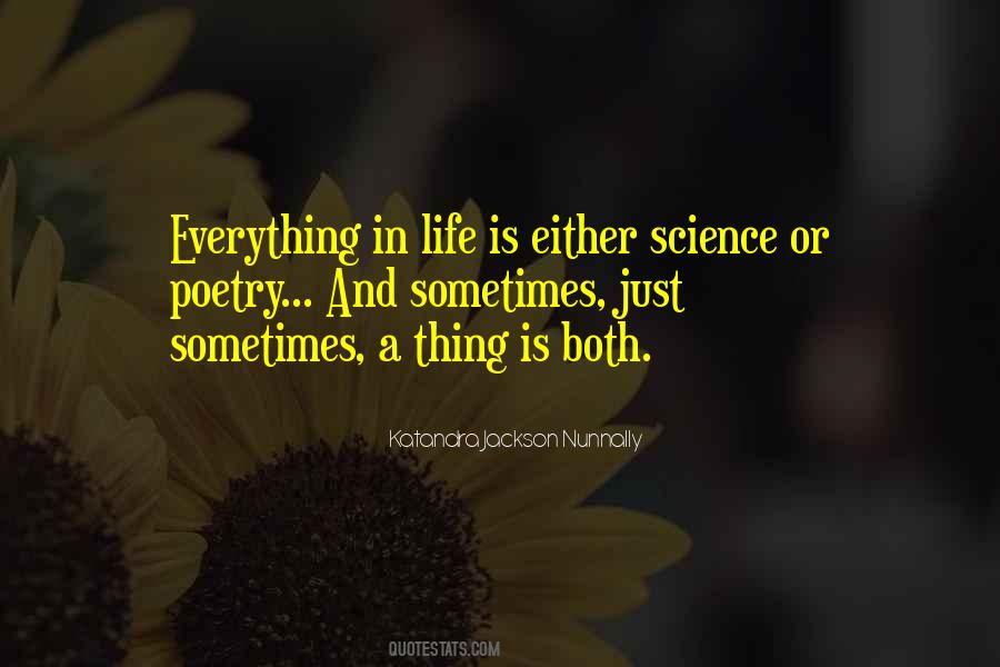 Quotes About Poetry And Science #1121135