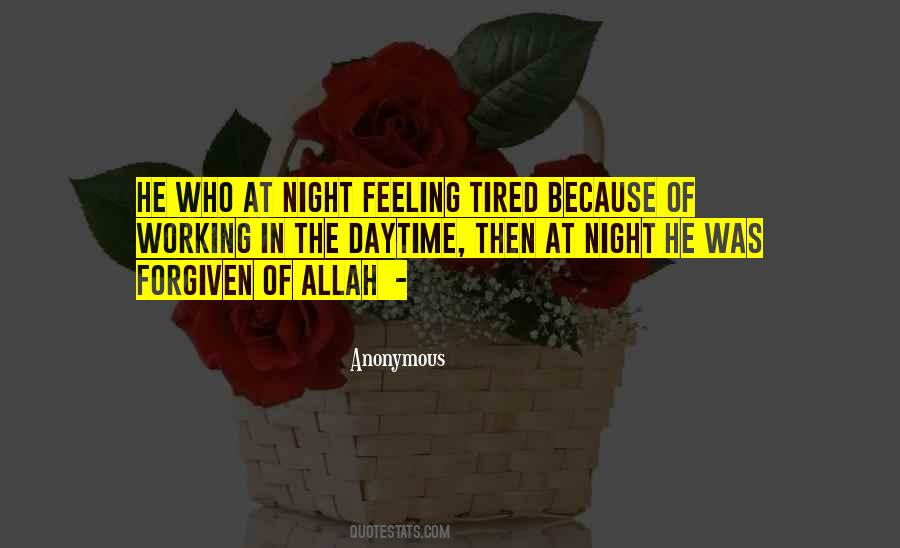 Quotes About Working All Night #323188