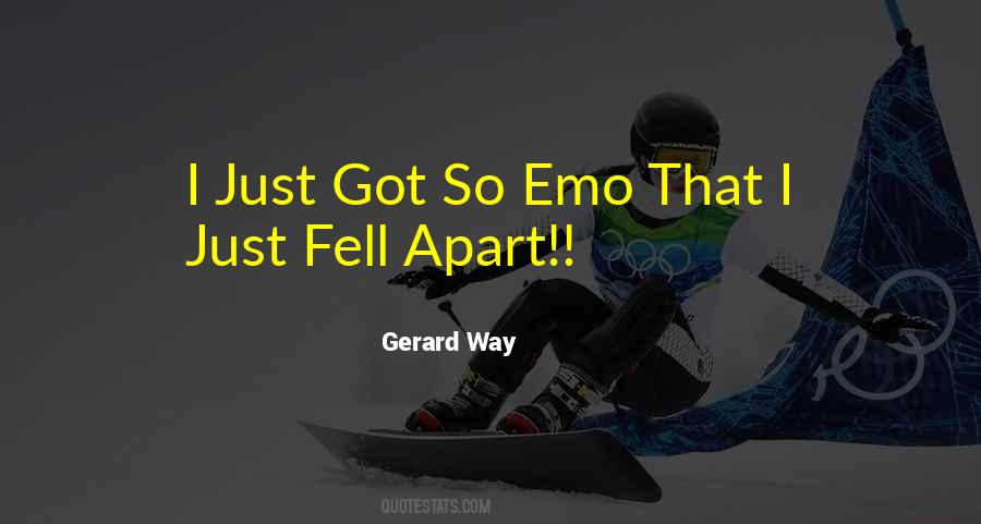 Quotes About Emo #1315064