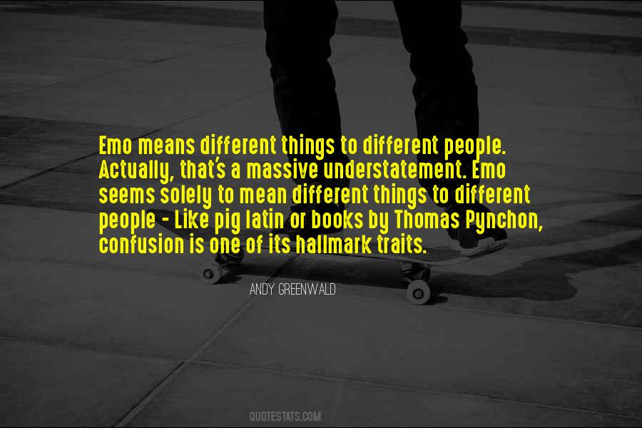 Quotes About Emo #1622878
