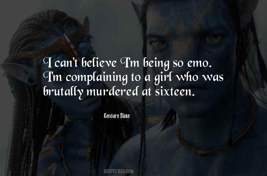 Quotes About Emo #339645
