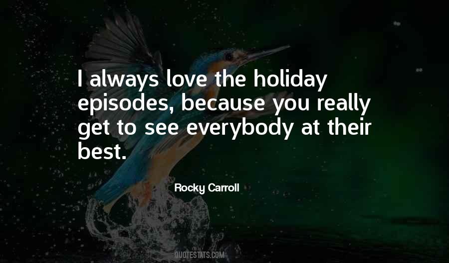 Quotes About Holiday Love #388926