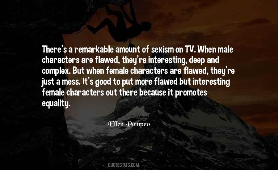 Quotes About Flawed Characters #234576