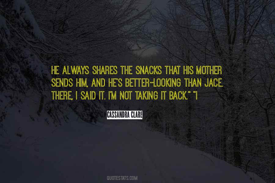 With Snacks Quotes #637423
