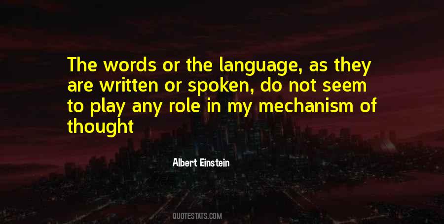 Written And Spoken Language Quotes #141486