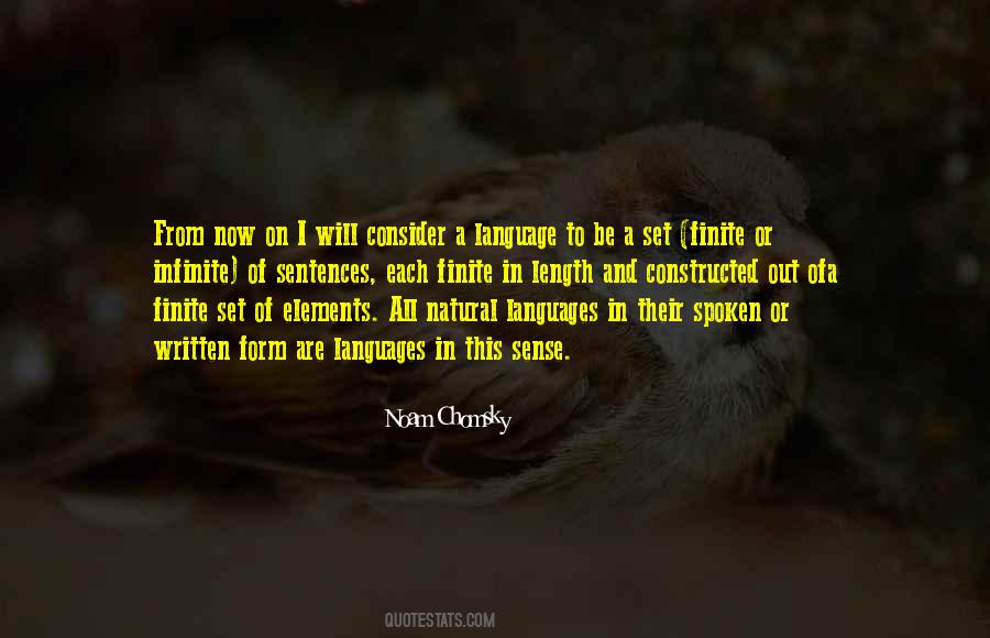 Written And Spoken Language Quotes #282840