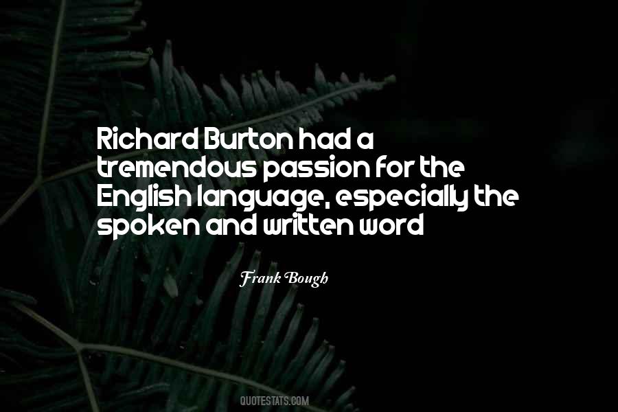Written And Spoken Language Quotes #667131