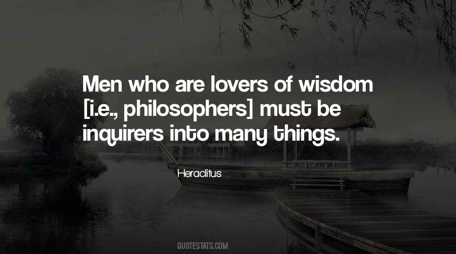 Quotes About Inquirers #1335030