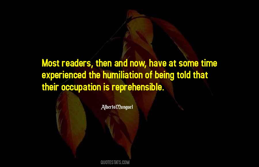 Quotes About Humiliation #1341849