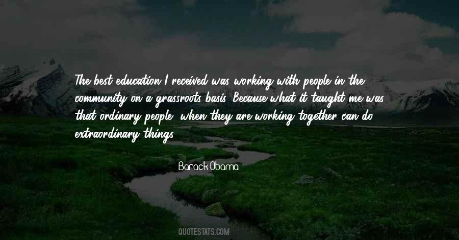 Quotes About Community Working Together #945035